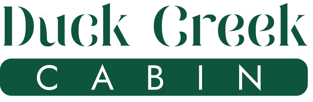 duck creek cabin logo