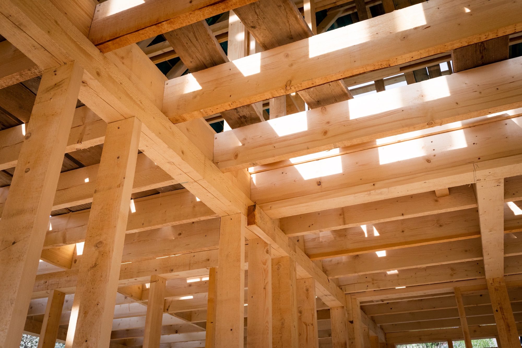 interior wood framing