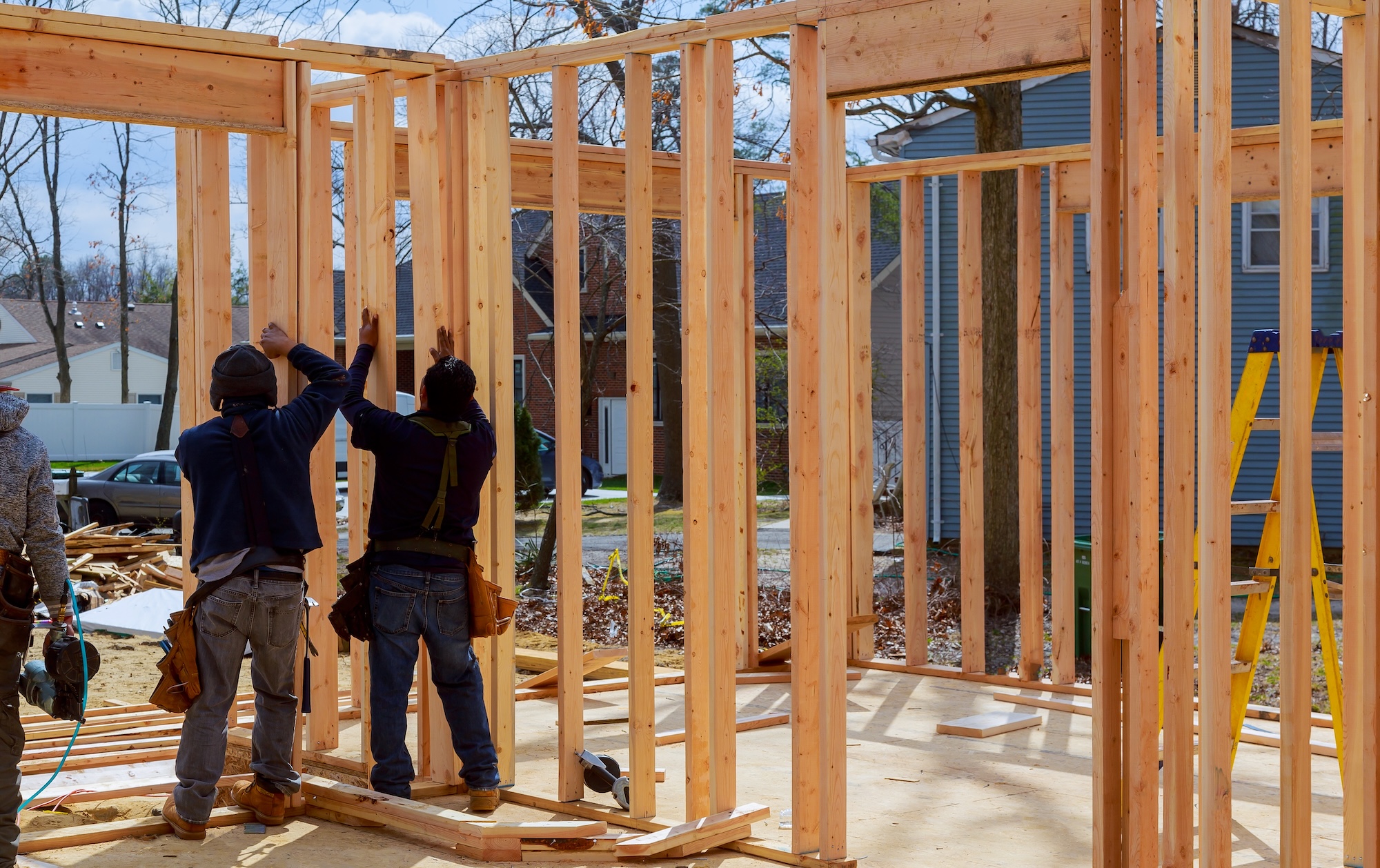 wood framing home
